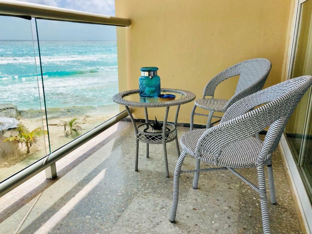 Salvia - Beachfront Studio Cancún Exterior foto